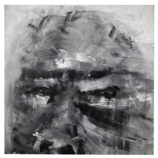 Yan Pei-Ming - Tête