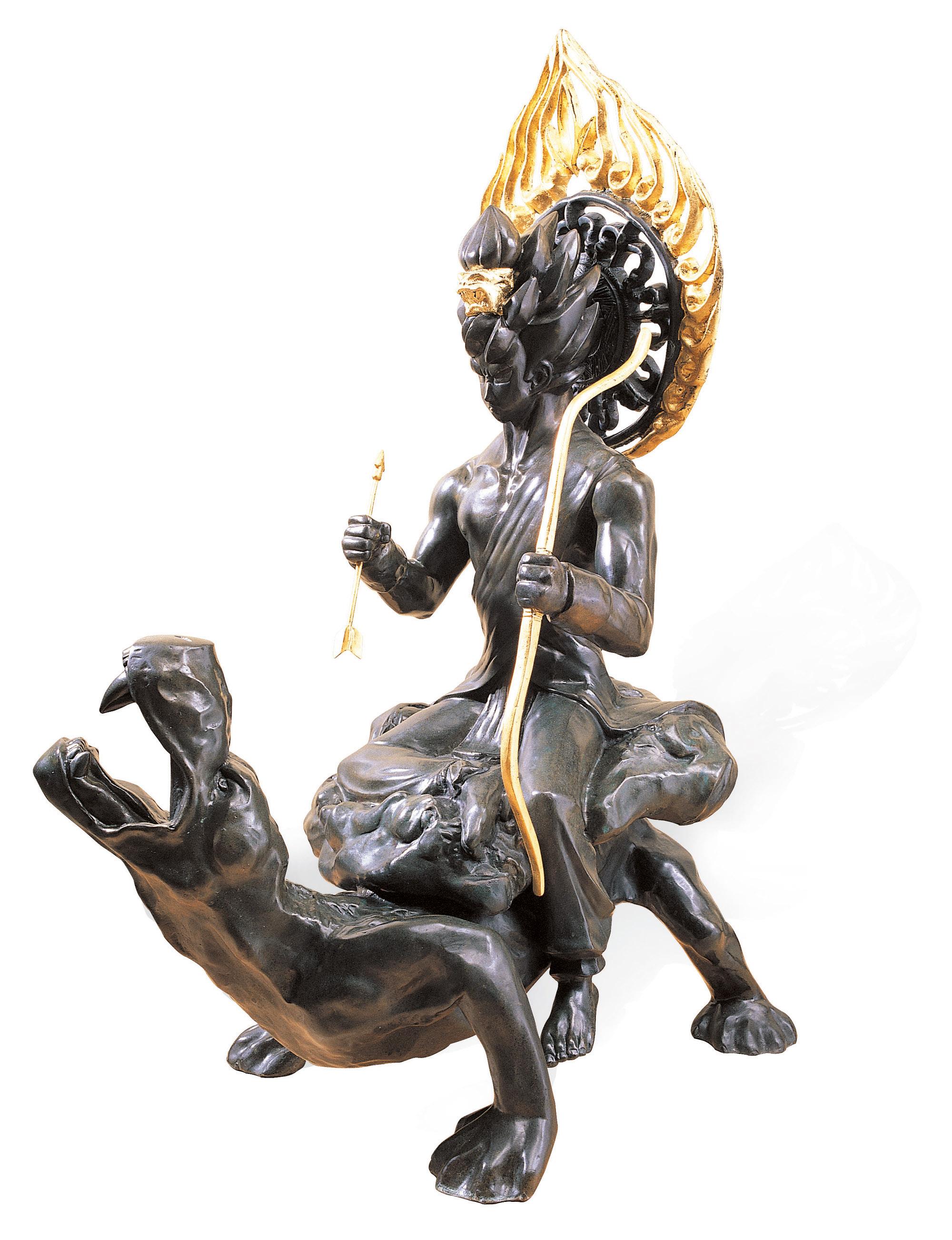 Yang Maolin - Wu-Kong Deva Rides on Auspicious Monster