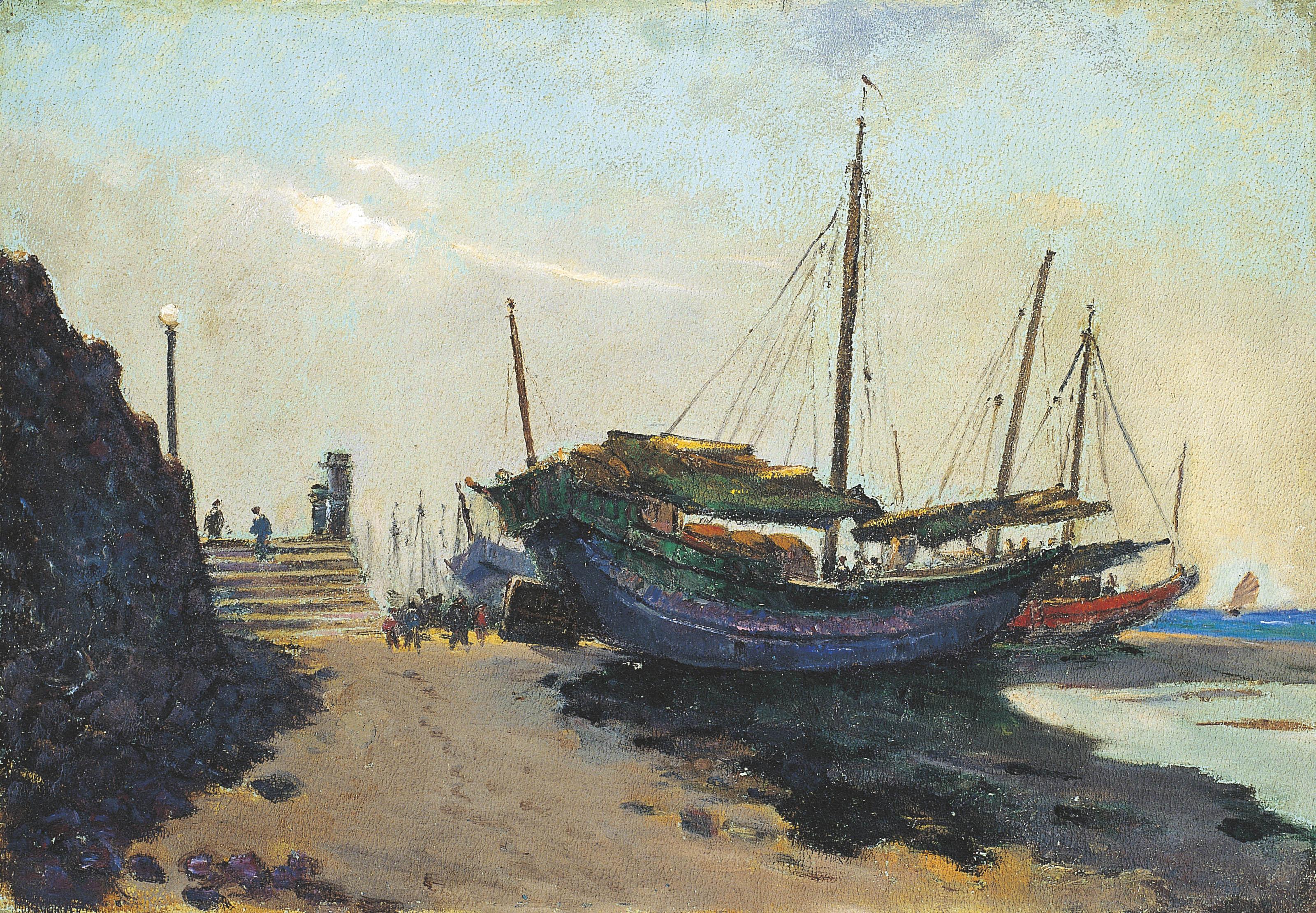 Yang Qiuren - At the Harbour