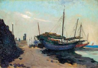 Yang Qiuren - At the harbour