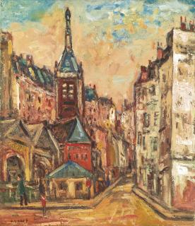 Yang Sanlang - European Cityscape