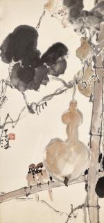 Yang Shanshen - Birds and Gourd