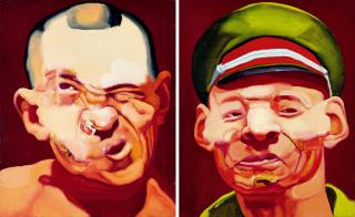 Yang Shaobin - Police Series No.49 & No.59（Two Pieces）(Painted In 1996)