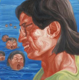 Yang Shaobin - Self-Portrait