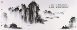 Yang Yongliang - Phantom Landscape III: Lost City