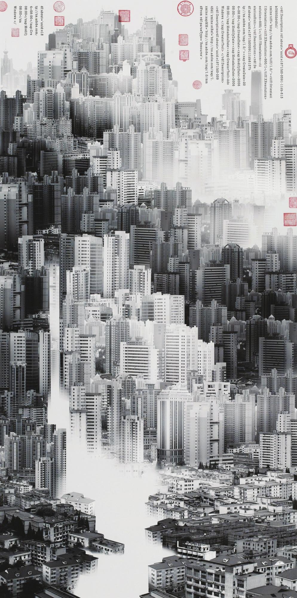 Yang Yongliang - Phantom Landscape No. 1