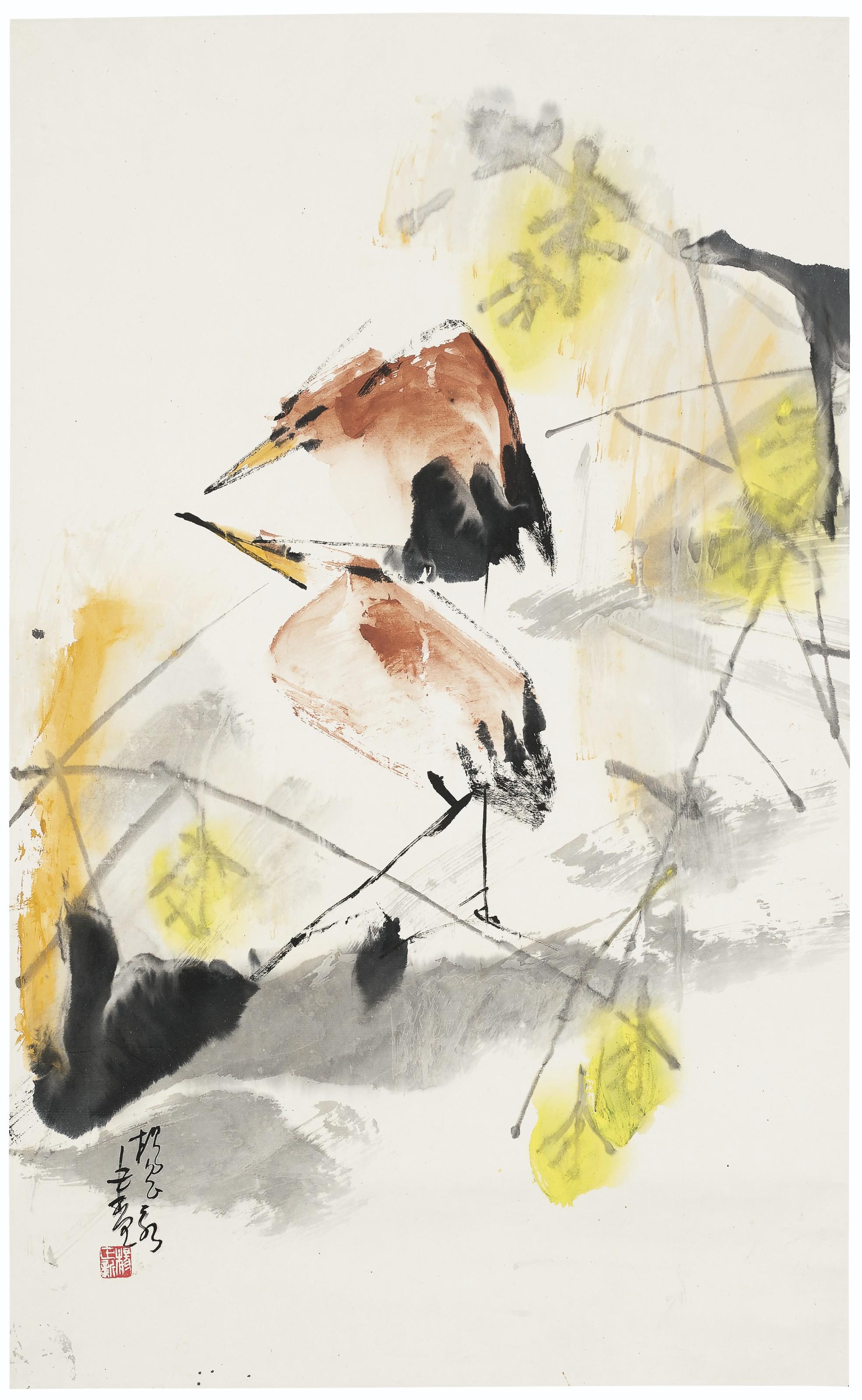 Yang Zhengxin - Egrets