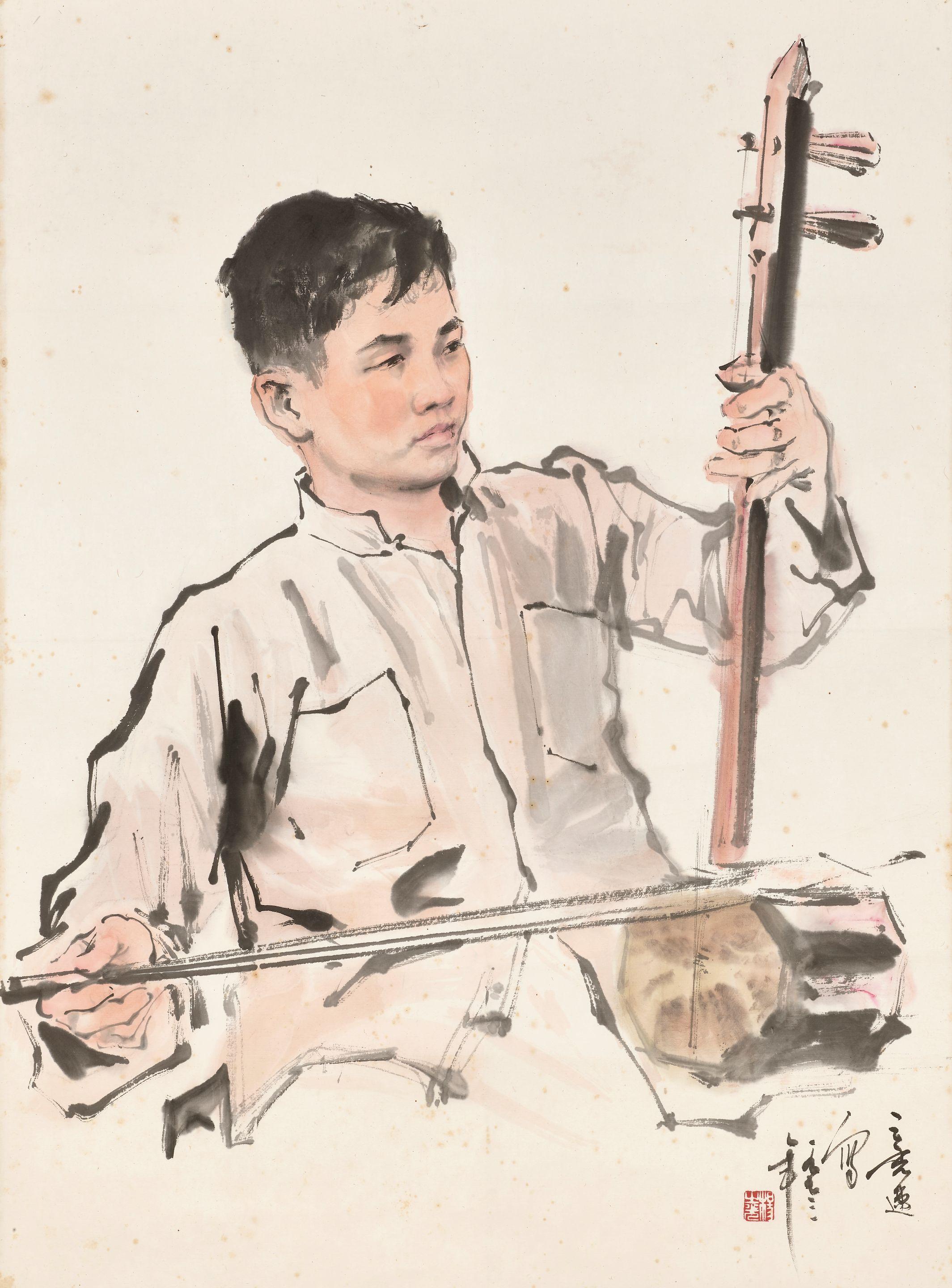 Yang Zhiguang - Musician, 1973