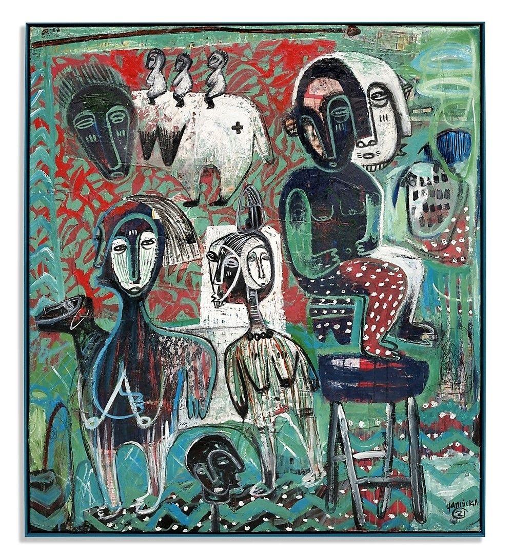 Yannick Ackah - Sans titre, 2021