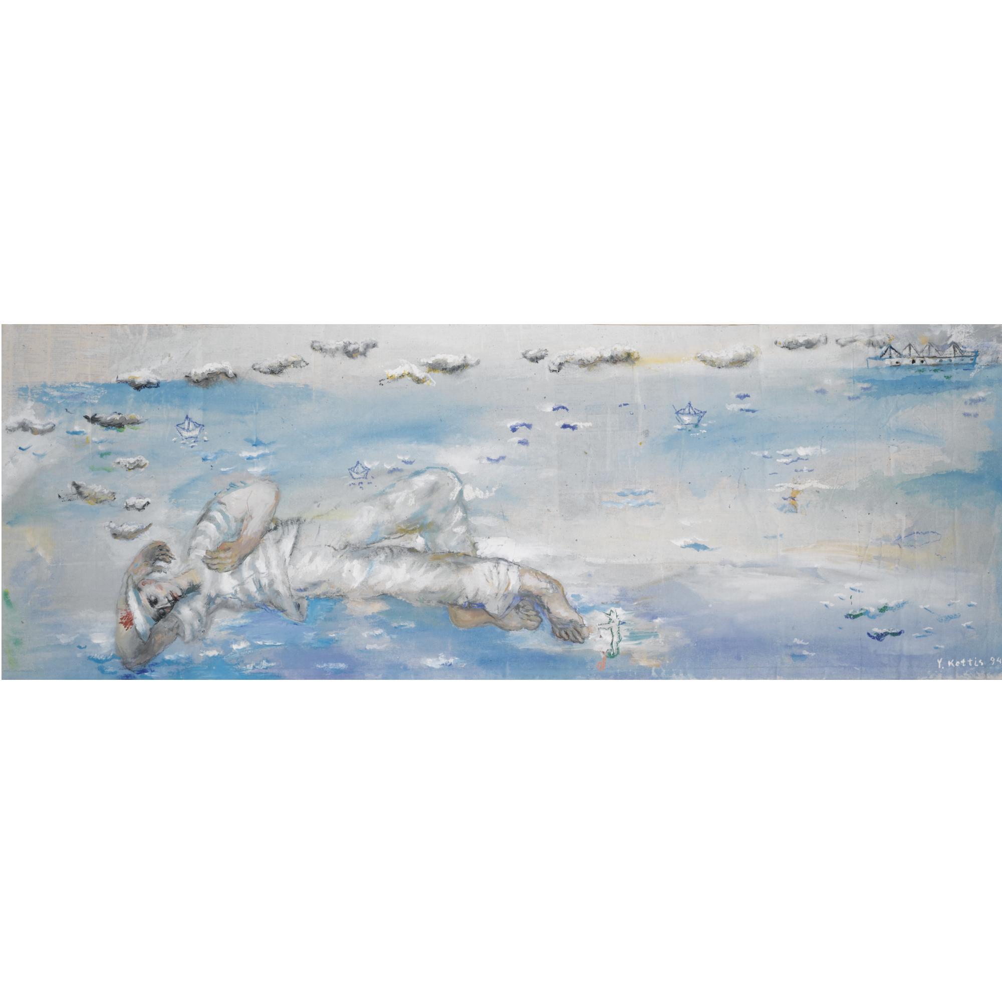 Yannis Kottis - Greek Reclining Sailor