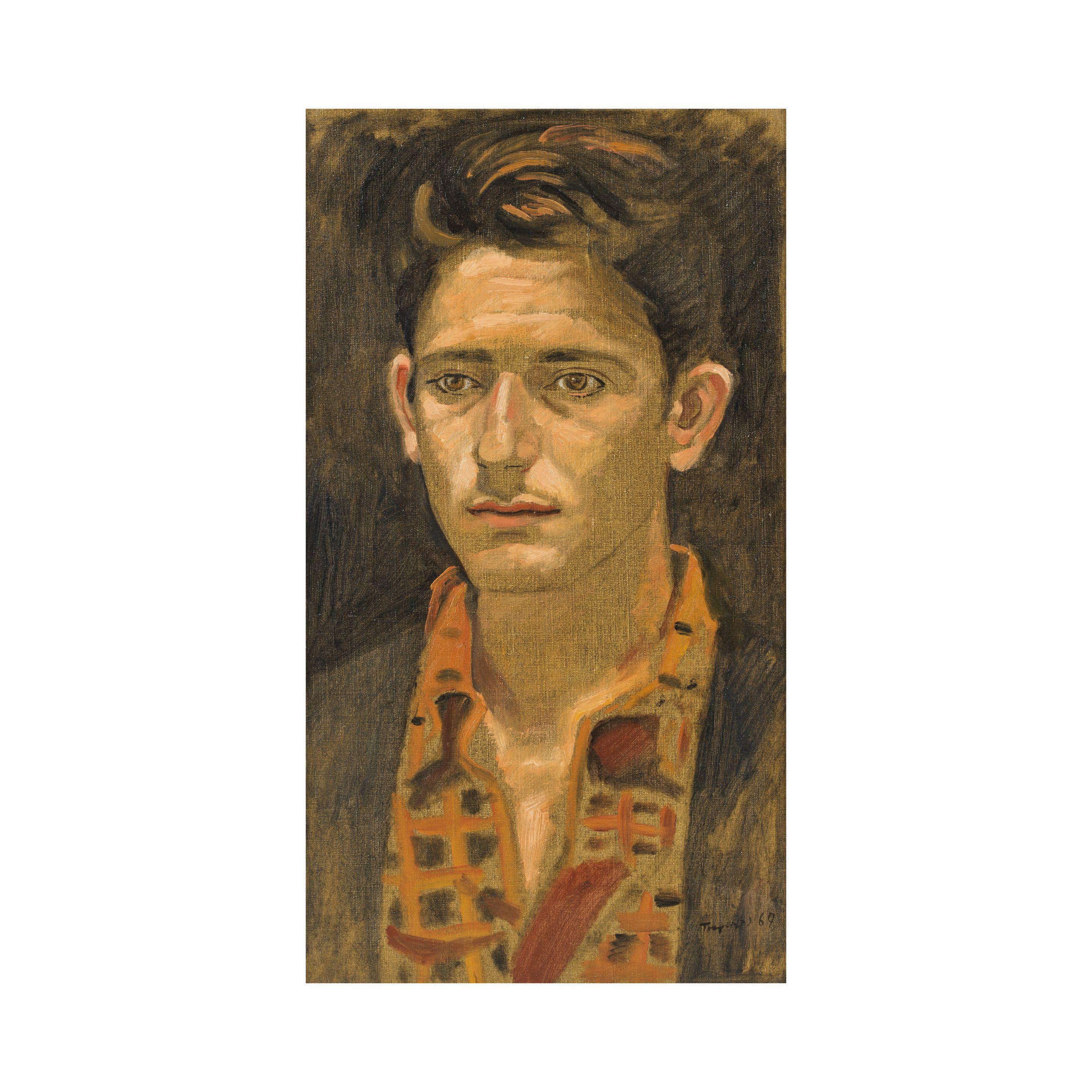 Yannis Tsarouchis - Portrait d\'un jeune homme