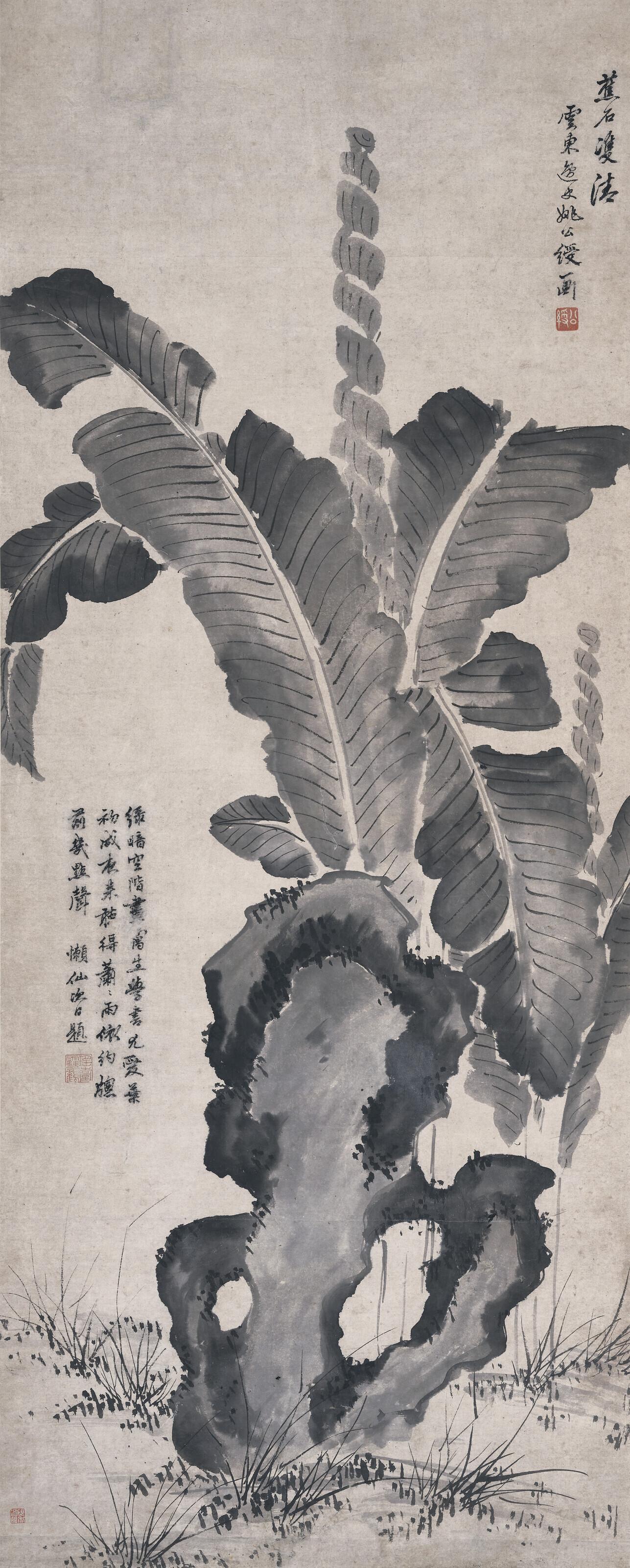 Yao Shou - Plantain and Rock