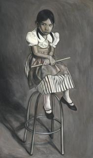 Yasmin Sison - Girl With A Stick (Little Mouse Series)