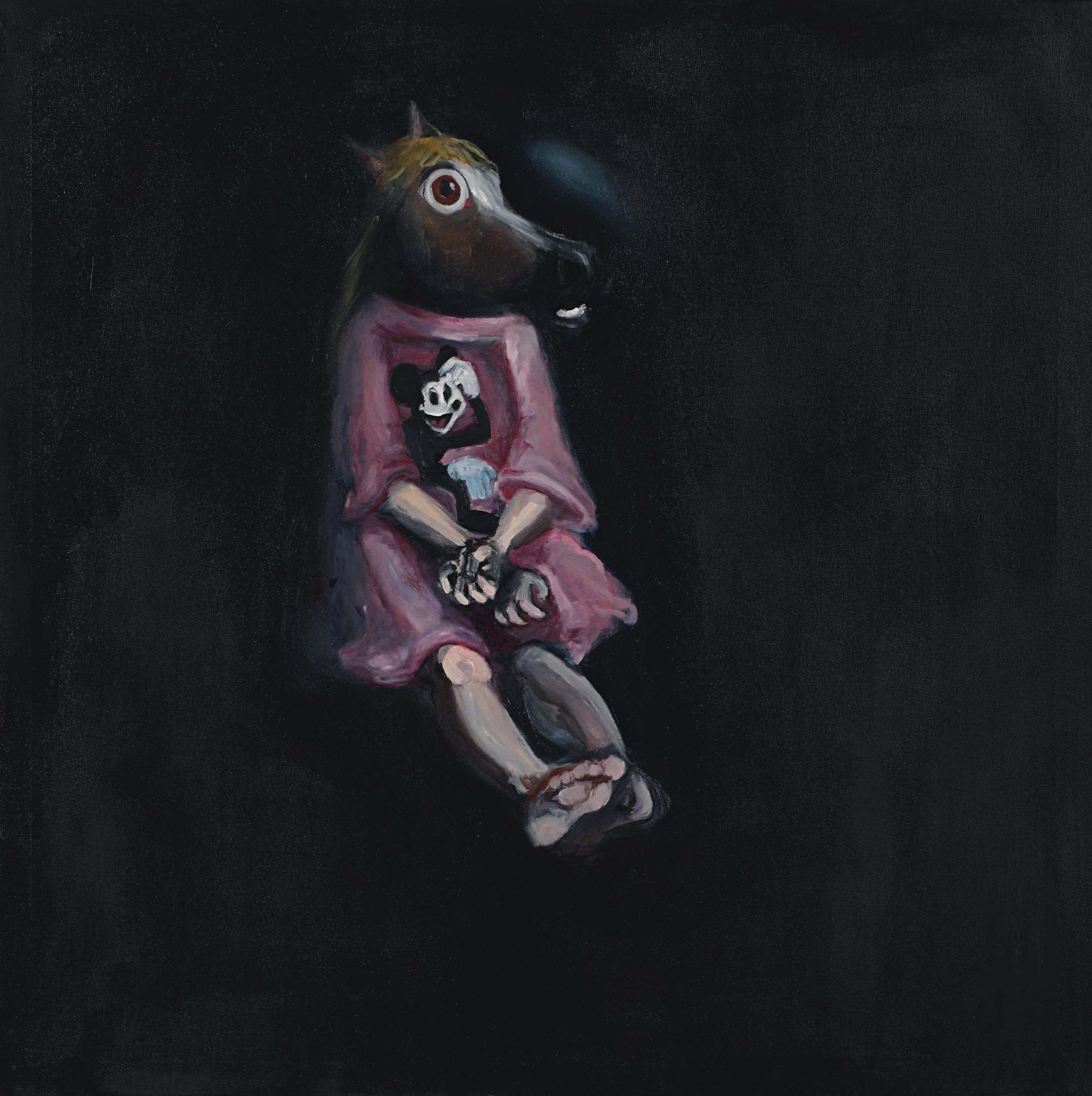 Yassine Balbzioui - La Fille au Poney sur Sol