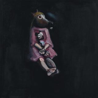 Yassine Balbzioui - La Fille au Poney sur Sol