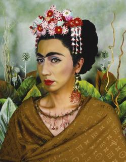 Yasumasa Morimura - An Inner Dialogue With Frida Kahlo (Hand-Shapped Earrings)