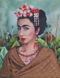 Yasumasa Morimura - An Inner Dialogue with Frida Kahlo Series (Hand-shaped Earrings)