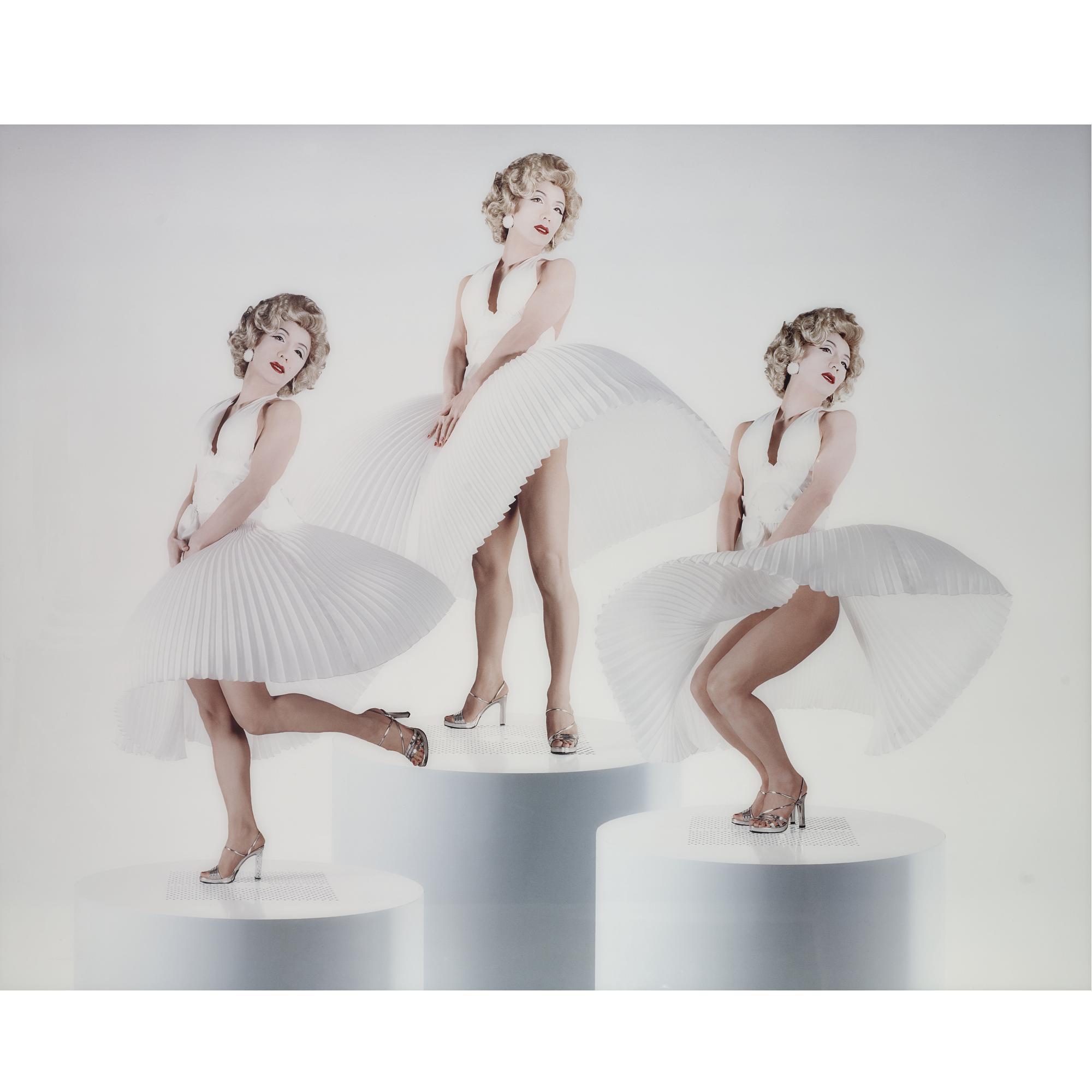 Yasumasa Morimura - Self Portrait (Actress) / White Marilyn
