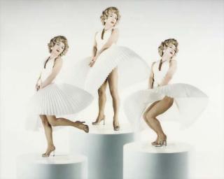 Yasumasa Morimura - Self-Portrait (Actress)/White Marilyn