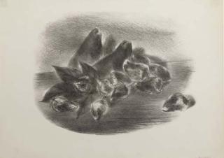 Yasuo Kuniyoshi - Still life of strawberries and pears