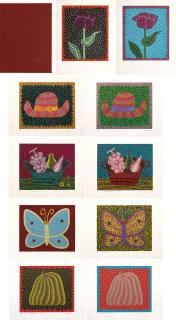 Yayoi Kusama - Amour pour Toujours (set of 10)