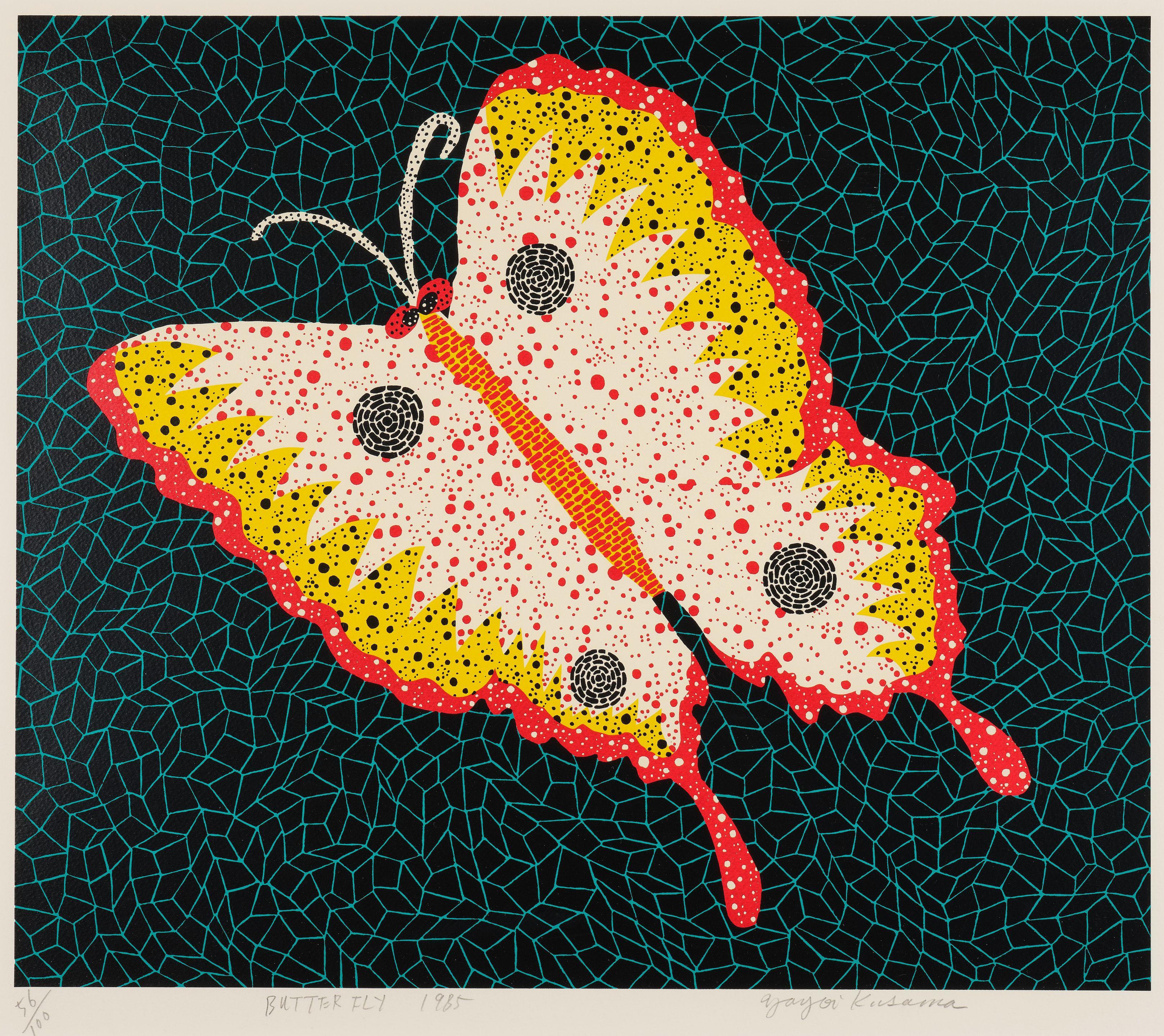 Yayoi Kusama - Butterfly