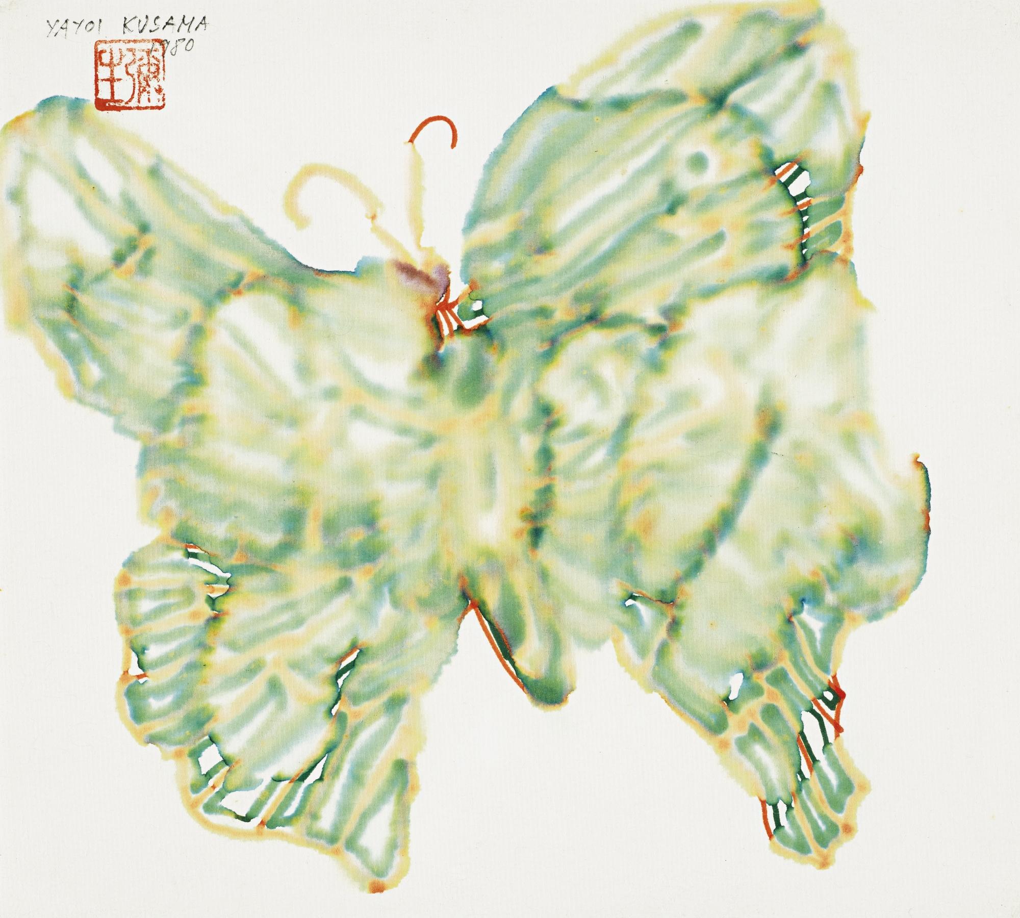 Butterfly by Yayoi Kusama Art.Salon