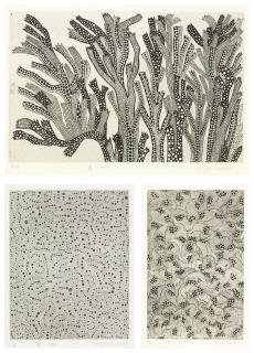 Yayoi Kusama - City; Spring; & Bloom