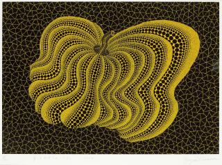 Yayoi Kusama - Dancing Pumpkin(YBL)