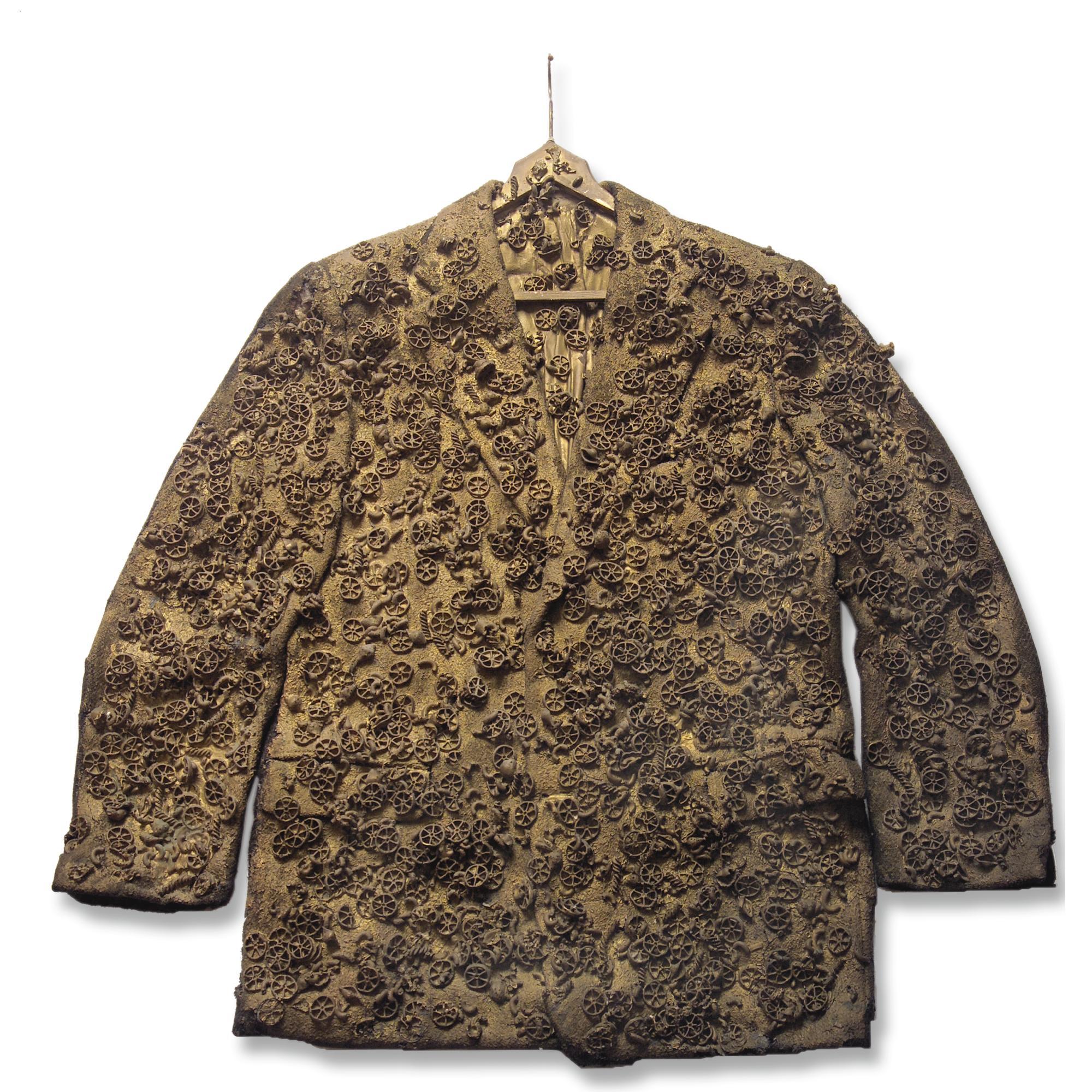 Golden Macaroni Jacket by Yayoi Kusama Art.Salon