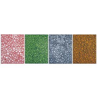 Yayoi Kusama - (I) Dots Accumulation (Ii) Season Of The Green (Iii) Dots Accumulation (Iv) The Evening Glow