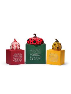 Yayoi Kusama - Naoshima Red Pumpkin, Yellow & Red Pumpkin