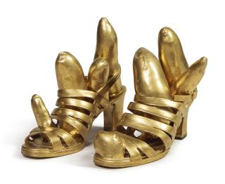 Yayoi Kusama - Phallus Shoes