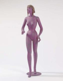 Yayoi Kusama - Pink Figure (From The Driving Image Show)