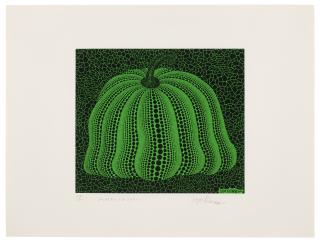 Yayoi Kusama - Pumpkin 2000 (Green)