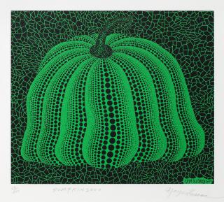 Yayoi Kusama - Pumpkin 2000 (Green)