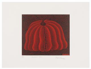 Yayoi Kusama - Pumpkin 2000 (Red)