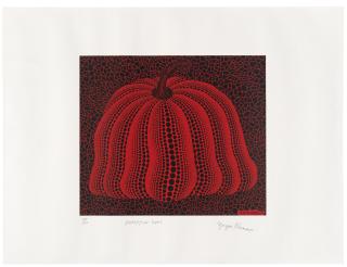 Yayoi Kusama - Pumpkin 2000 (Red)