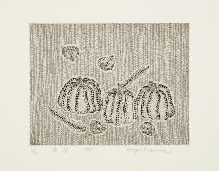 Yayoi Kusama - Pumpkin (black and white)