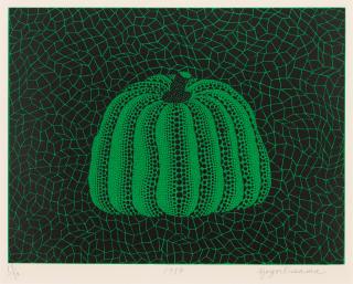 Yayoi Kusama - Pumpkin: Green