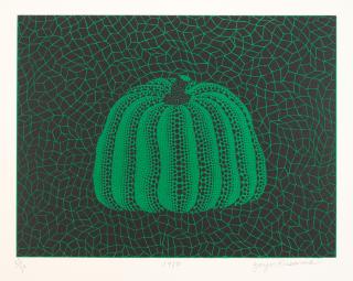 Yayoi Kusama - Pumpkin: Green