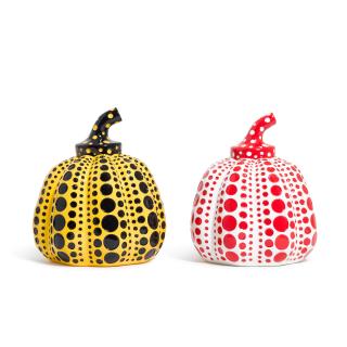 Yayoi Kusama - Pumpkin (Red); Pumpkin (Yellow) (Two Works)