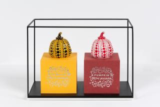 Yayoi Kusama - Pumpkin Yellow and Black / Pumpkin White and Red