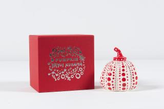 Yayoi Kusama - Pumpkins, Red and black
