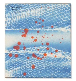 Yayoi Kusama - Rain on River Surface