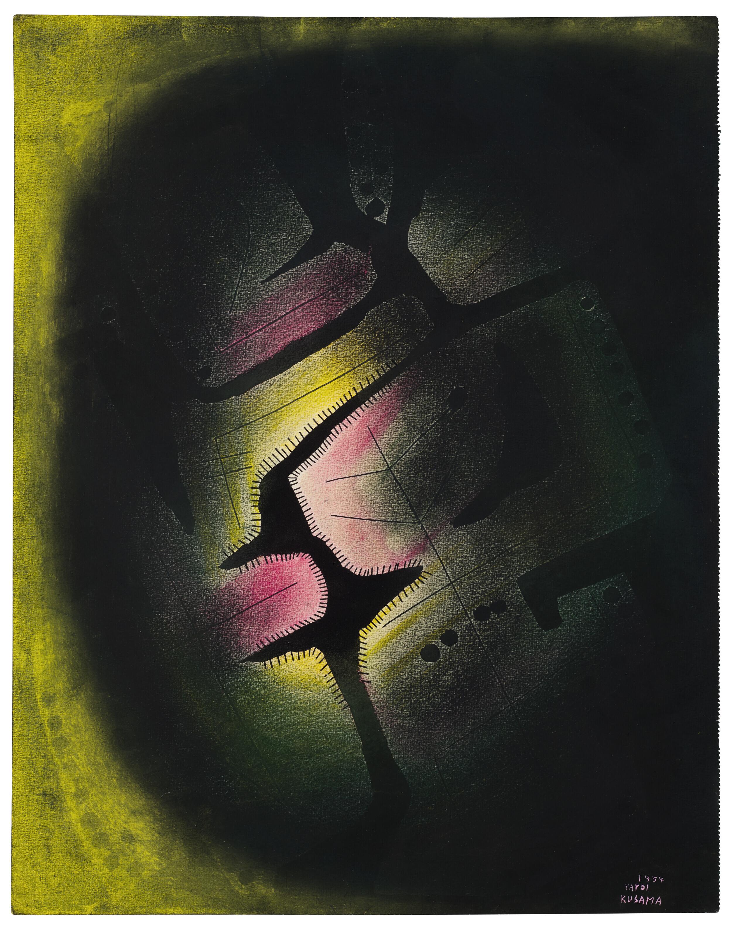 Yayoi Kusama - Secret Hiding Place of the Bones