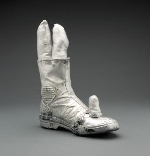 Yayoi Kusama - Silver Shoe