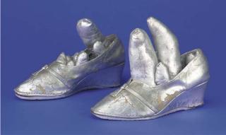 Yayoi Kusama - Silver Shoes