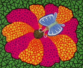 Yayoi Kusama - Summer and Butterfly
