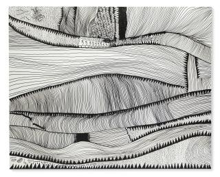 Yayoi Kusama - Waves at Daybreak